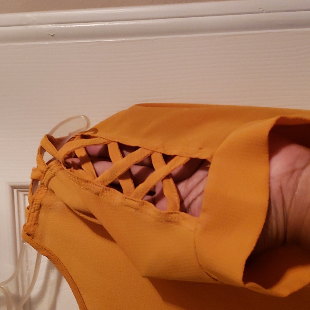 MUSTARD SHIRT - Picture 3 of 4